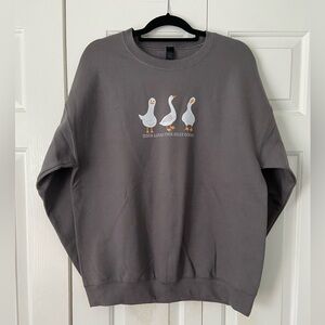“Jesus Loves this Silly Goose” Graphic Sweatshirt 🪿